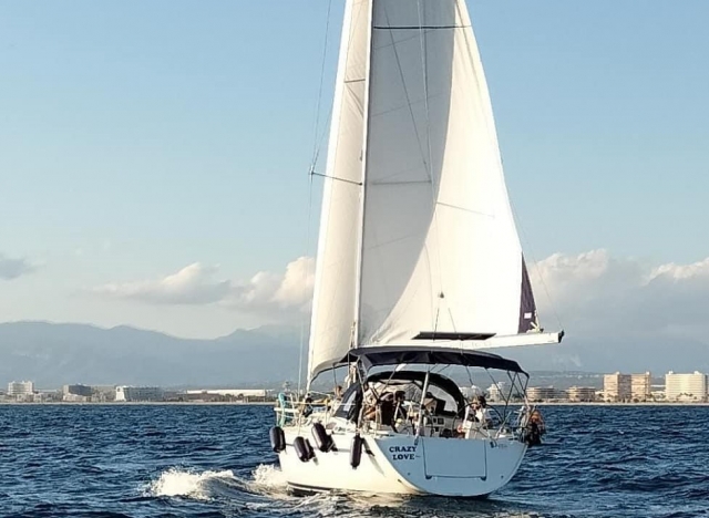 Navegando por el mediterraneo balear