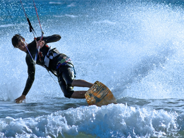 Kitesurf maniobras