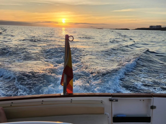  pesca ao pôr do sol 