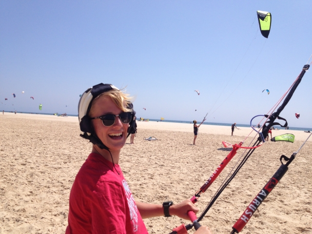  Bereit für einen Nachmittag Kitesurfen 