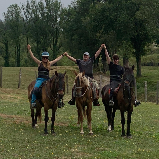  Riding through the fields of Guipúzcoa