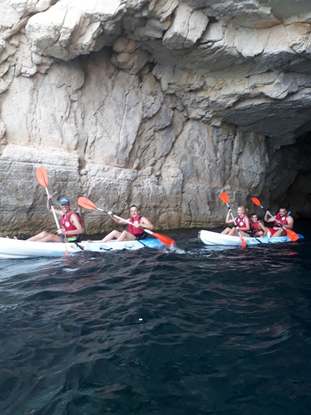 阿尔梅里亚海岸皮划艇体验 