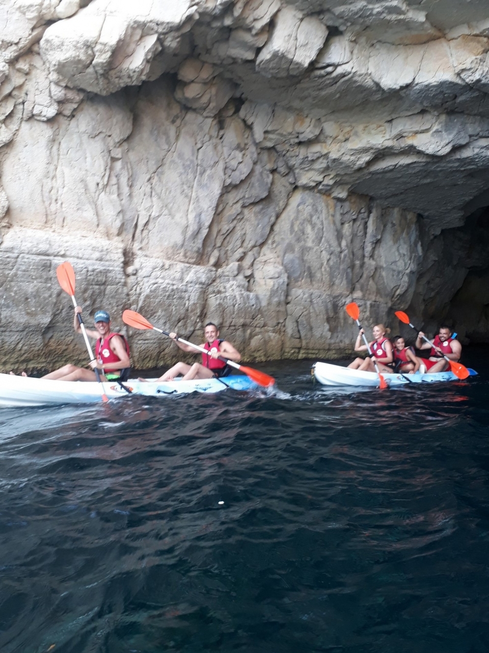 阿尔梅里亚海岸皮划艇体验 