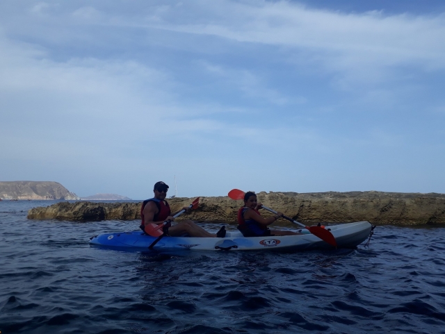 Ruta en canoa por el arrecife de las Sirenas
