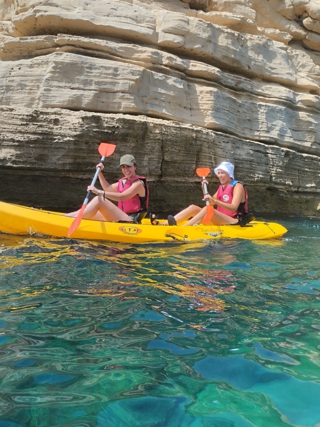 Navega en kayak por Almería