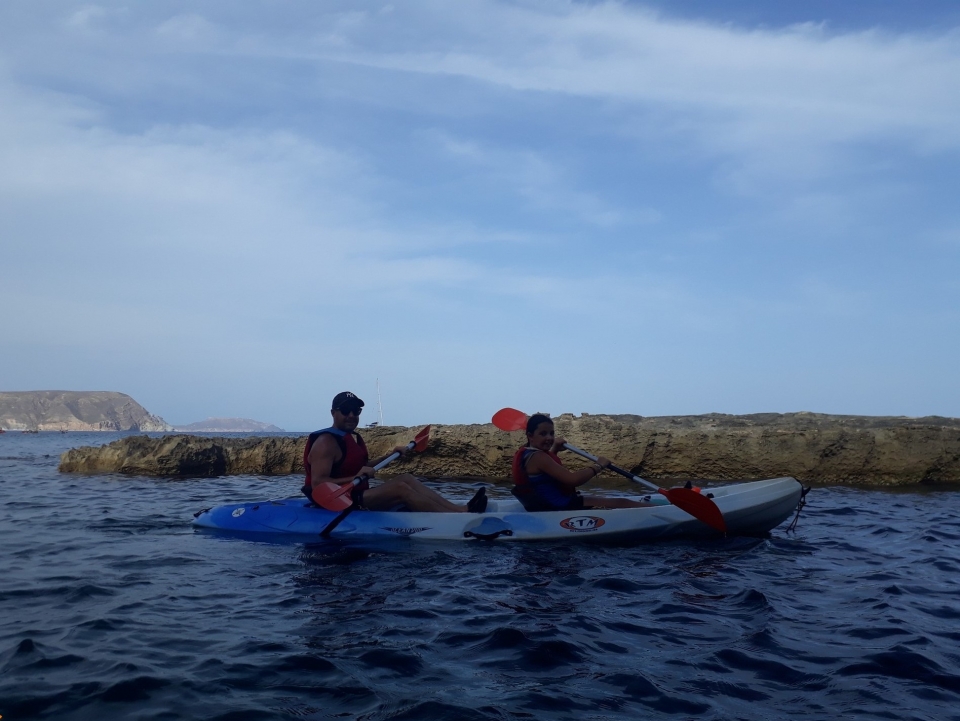 Ruta en canoa por el arrecife de las Sirenas