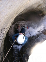 Experiencia de barranquismo en el Tajo Bermejo, 2h