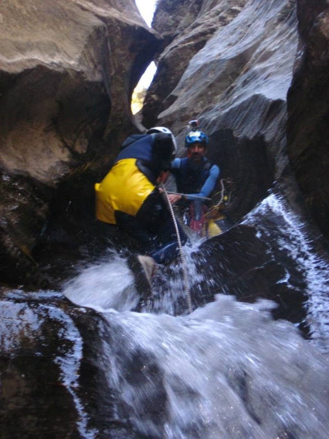 Experiencia de barranquismo en el sur