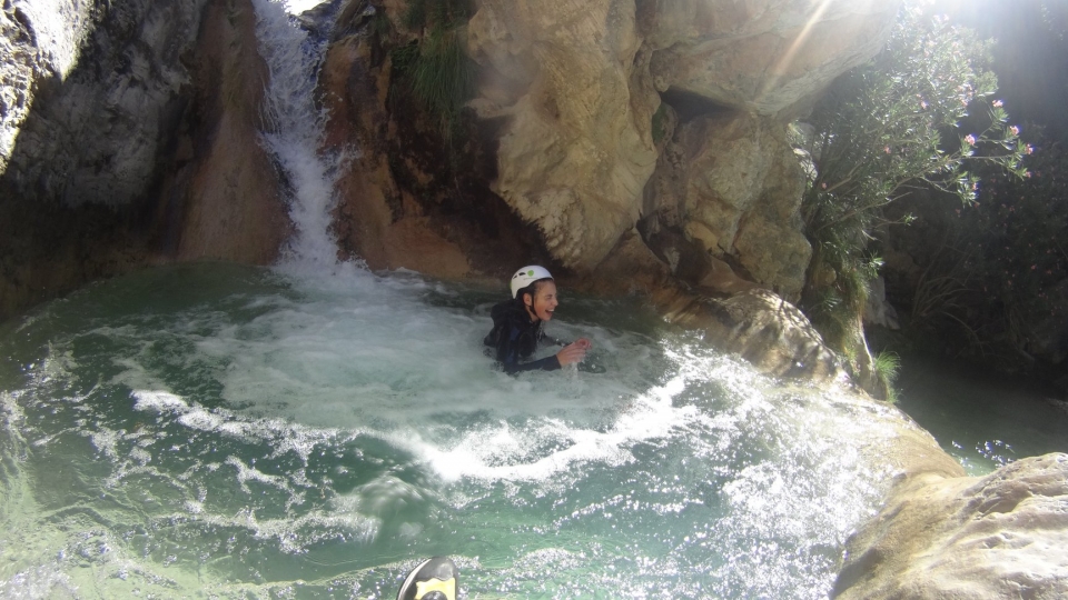 Descenso del barranco integral del Rio Verde