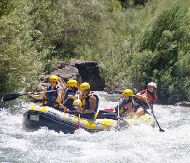 Rafting dans le Haut Guadalquivir, 4 heures, enfants