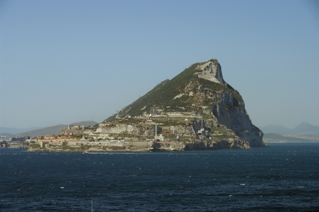 Vista le peñón de gibraltar