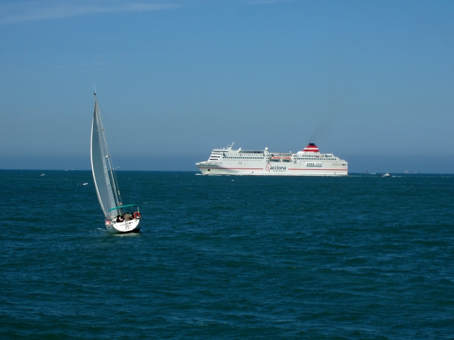  Segelboote in Cadiz