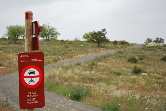  Panneau sur la route 