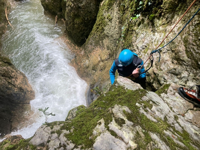 Barranco de Aguake, nivel de iniciación, 4 horas