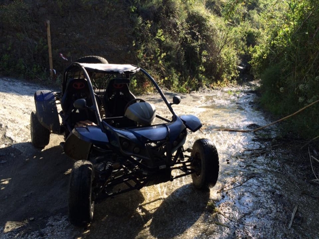  Cruzando rios com o buggy 