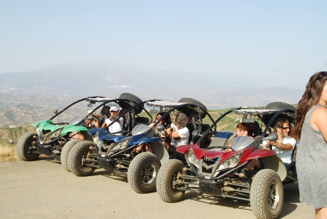 Listos par asalir al paseo