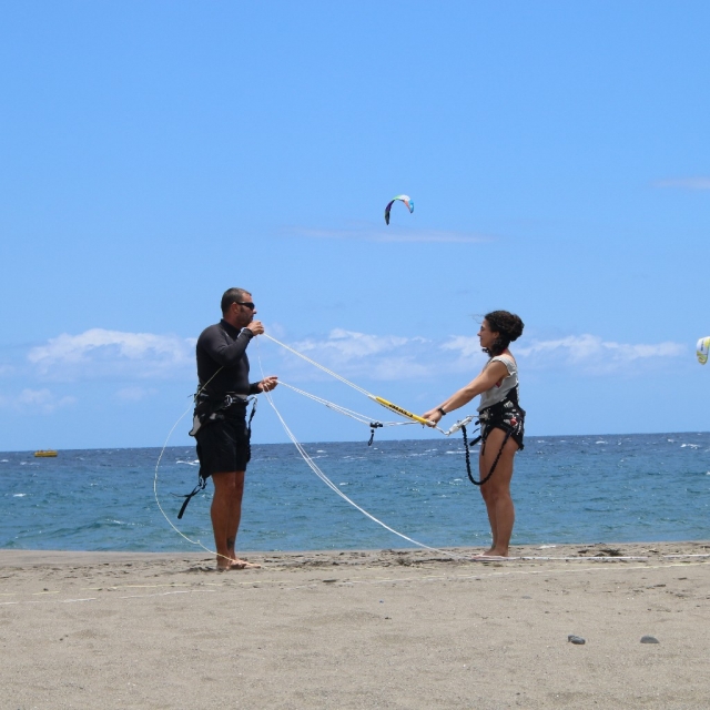  Kitesurfen lernen 