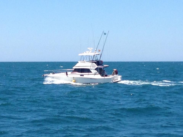  Charter in the water