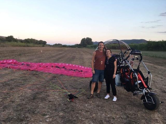 Flug in Paramotor in Mallorca 