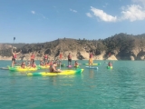 Ruta en kayak en el pantano de la Fuensanta, 1'5h