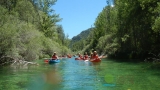 Ruta en kayak por aguas tranquilas en Alto Tajo