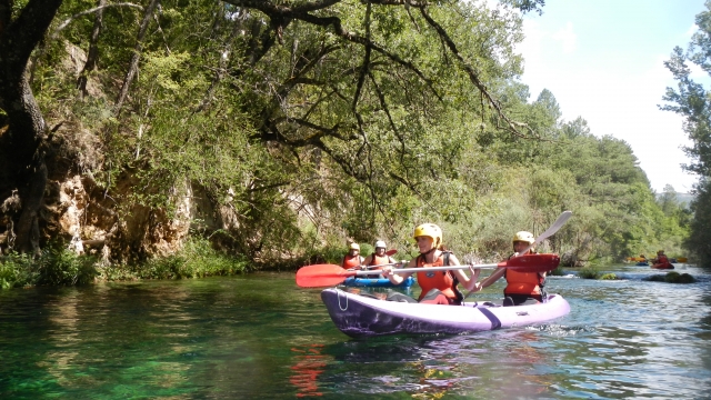  Canoe sailing 