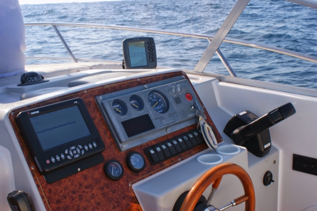 Controles del barco