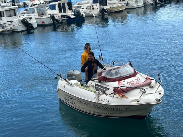  Leaving the port of Gran Tarajal 