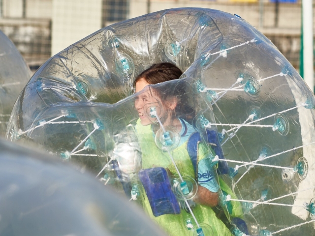  BUBBLE FOOTBALL CHILDREN'S