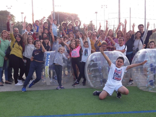 Bubble Football Children+Water Battle Barcelona 2H