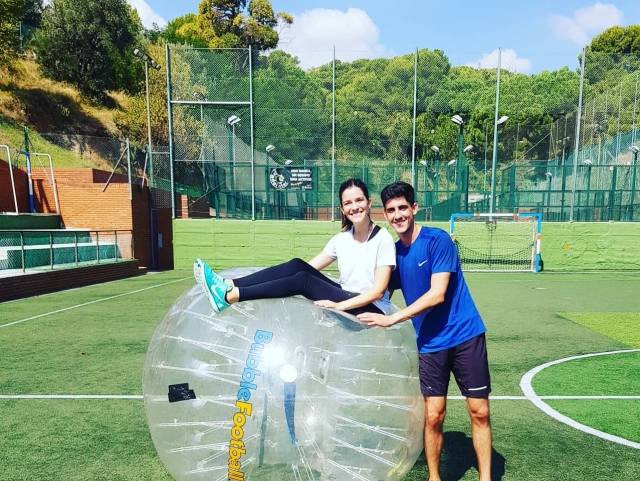  Bubble Football in Barcelona 