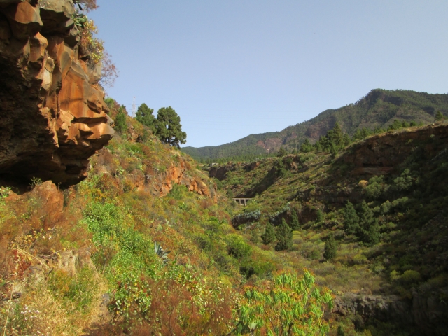  La Gotera-Schluchtwand 