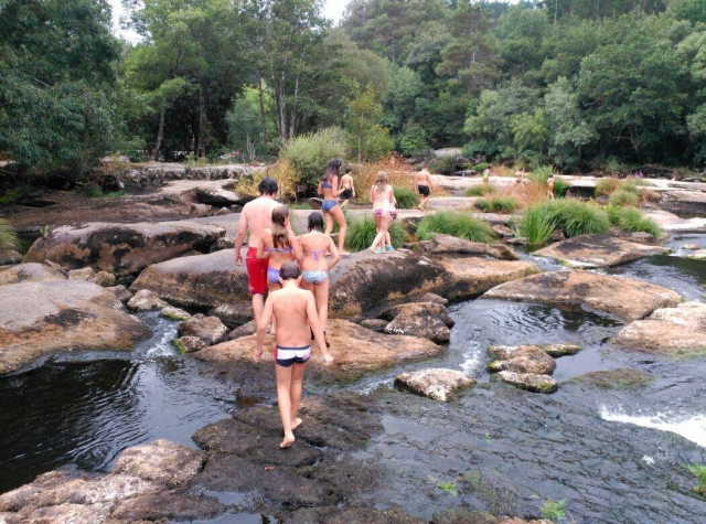 Andando por el parque