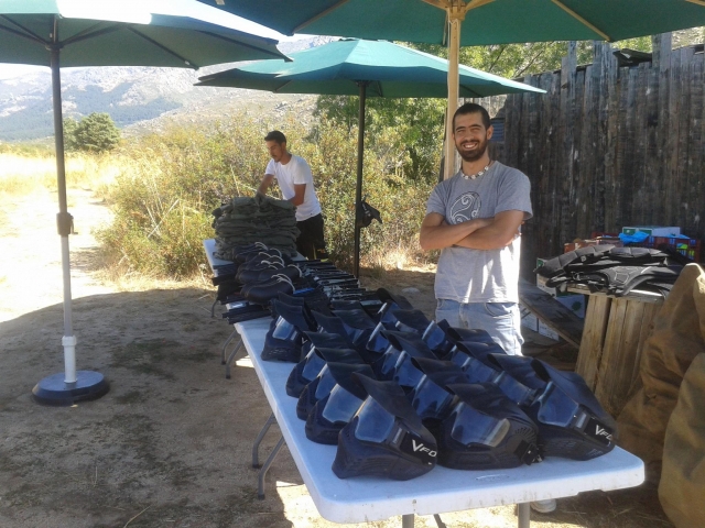 Repartiendo equipos