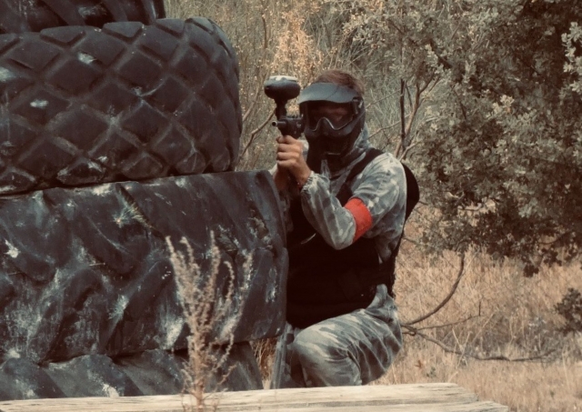 Apuntando con la marcadora
