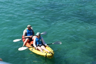 Location de kayak à la plage de Burriana, 1 heure