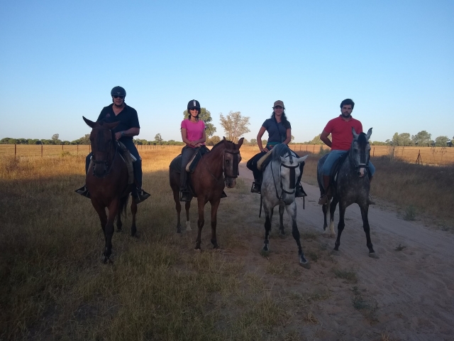  Passeggiata a cavallo attraverso la Vega del Guadalquivir 
