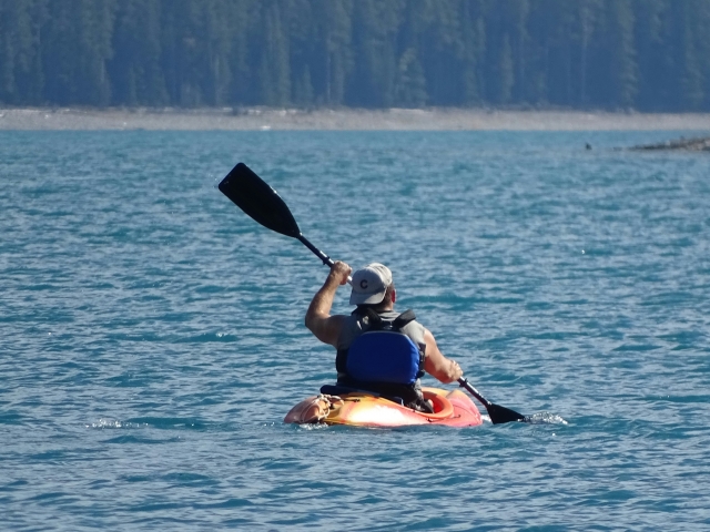 Kayak en el pantano de san juan