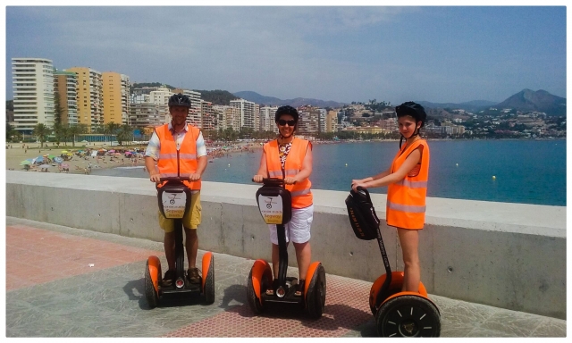 Por el Paseo Maritimo