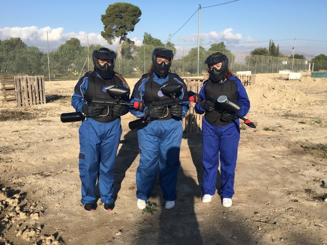  Pronti per il paintball 