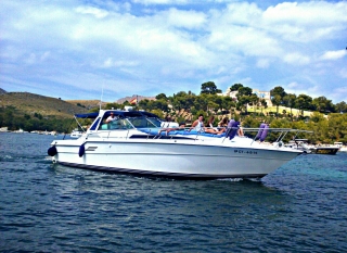 Yacht route from Puerto de Pollensa 4h