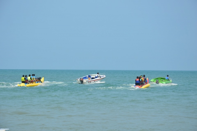 Banana boat y barco