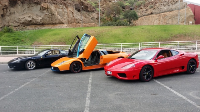Ferrari et Porsche 