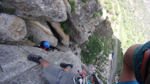 from above ferrata 