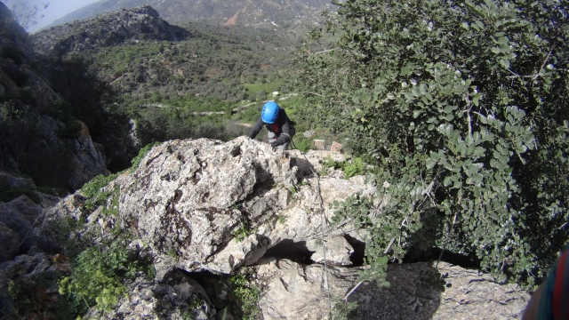  finishing the climb 