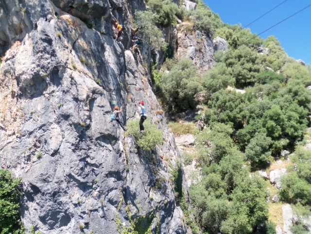  Umgebung des Klettersteigs