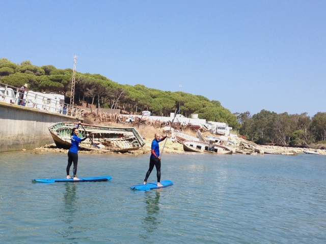  Paddle surf