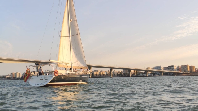 Rumbo a la bahía de Cádiz
