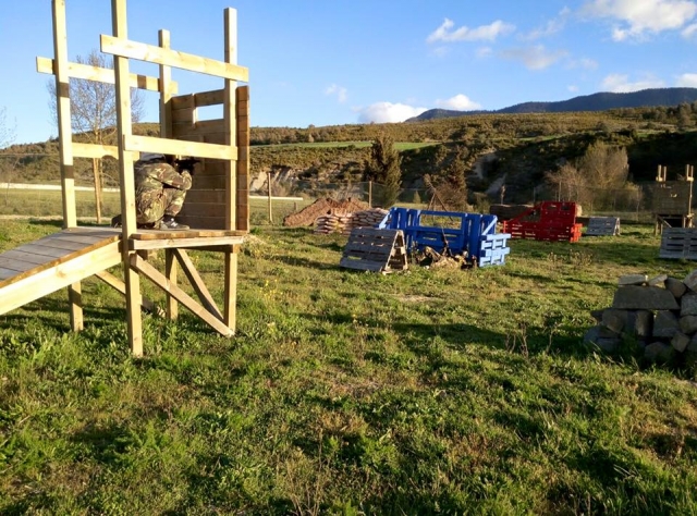 Paintball field 