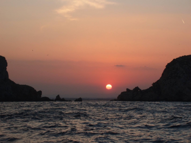 Pôr do sol inesquecível 